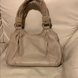 Coach Beige Shoulder Bag